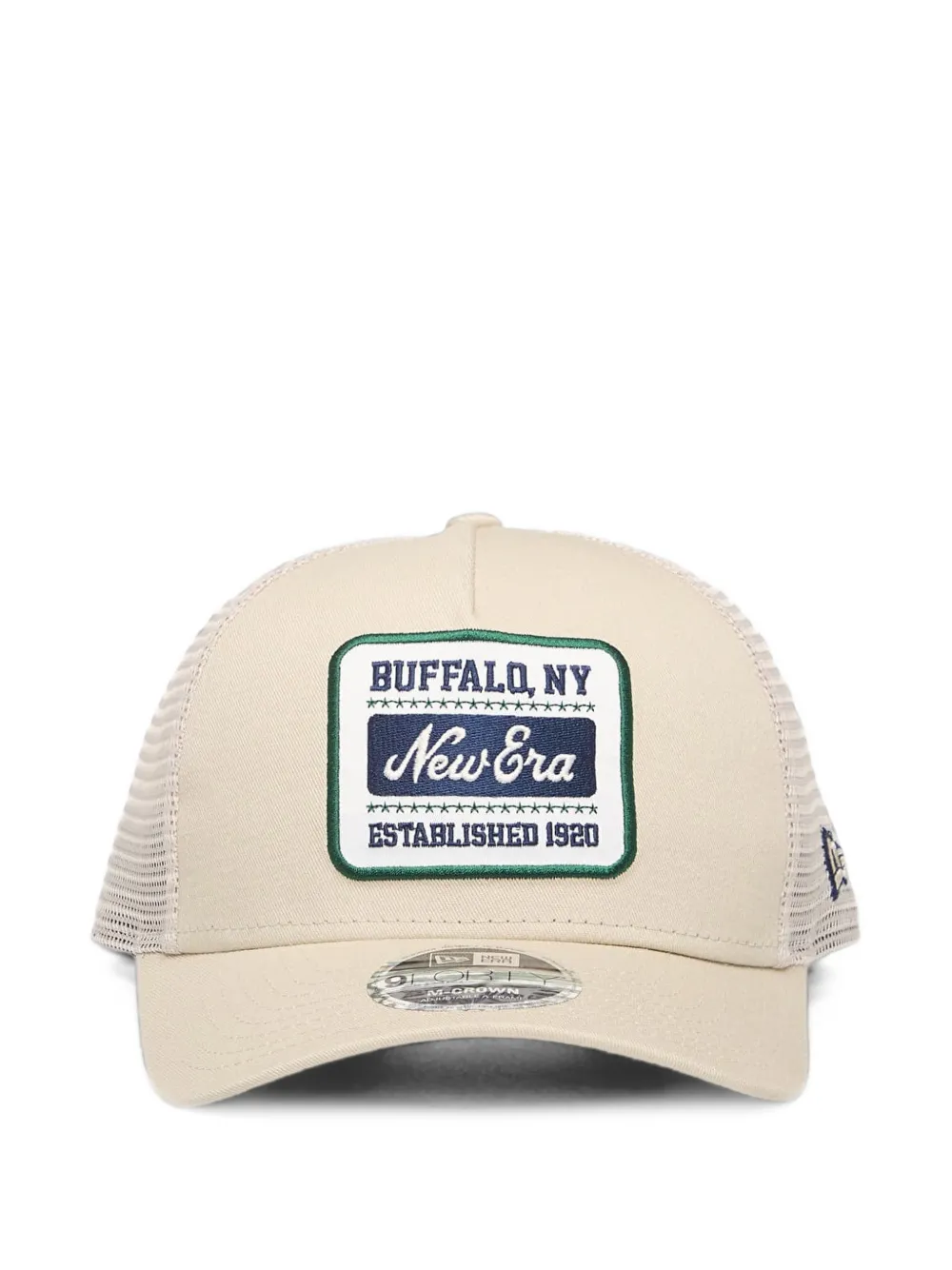 New Era 9forty Multi-patch Trucker Cap In Neutrals