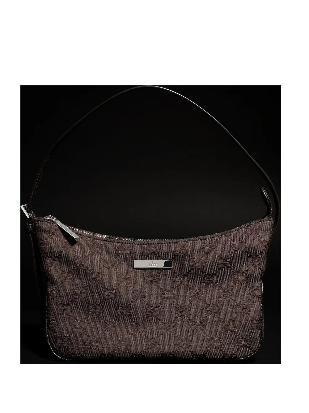 Gucci GG Lady Lunetta Schultertasche - Braun
