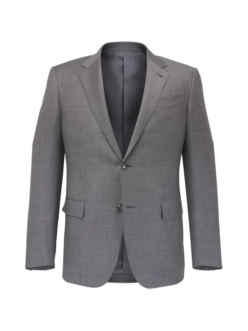 Zegna single-breasted tailored suit - Grigio