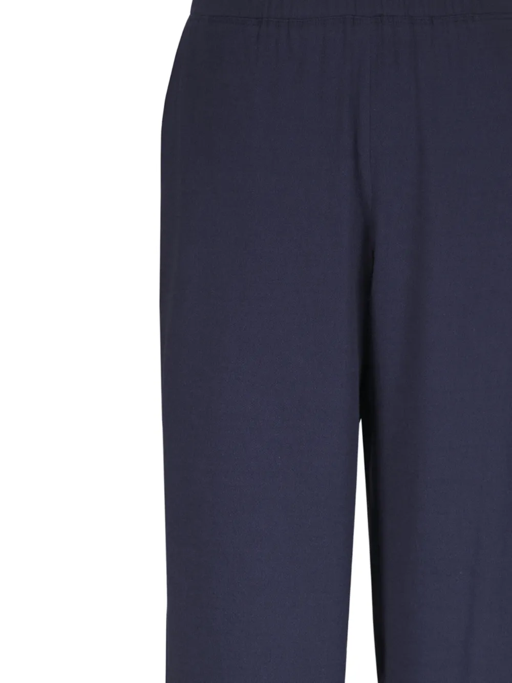 Peter Cohen Broek met elastische tailleband Blauw