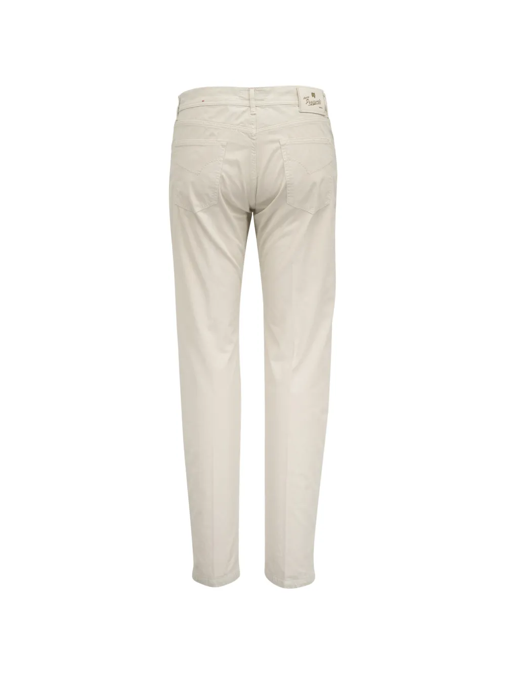 Marco Pescarolo Skinny broek met vijf zakken Beige