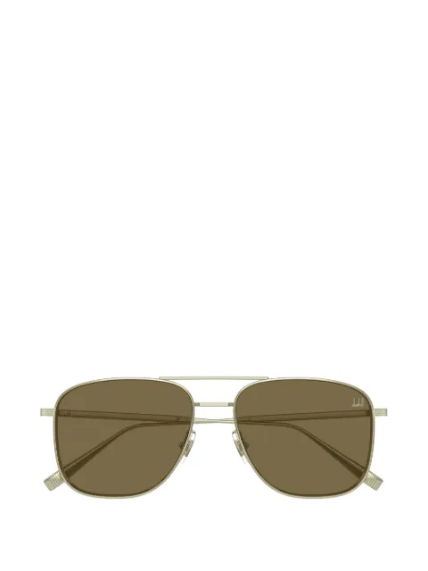 Dunhill pilot-frame double-bridge sunglasses