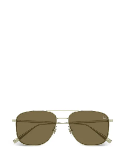 Dunhill pilot-frame double-bridge sunglasses
