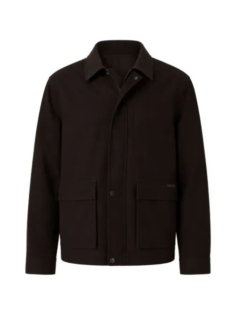 Calvin Klein zip-up pocket-detail jacket