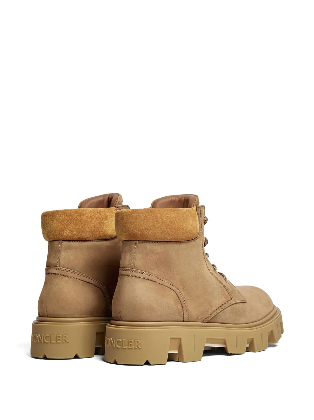 Moncler Peak City ankle boots Beige