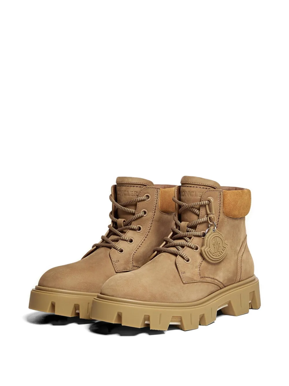Moncler Peak City ankle boots Beige