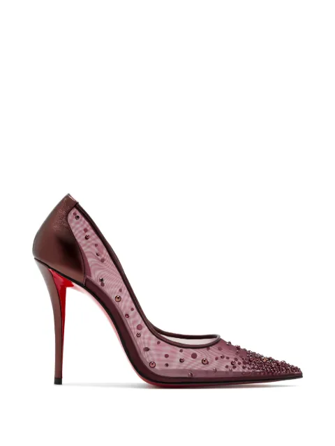 Christian Louboutin Miss Z Degrastrass Perla pointed-toe pumps
