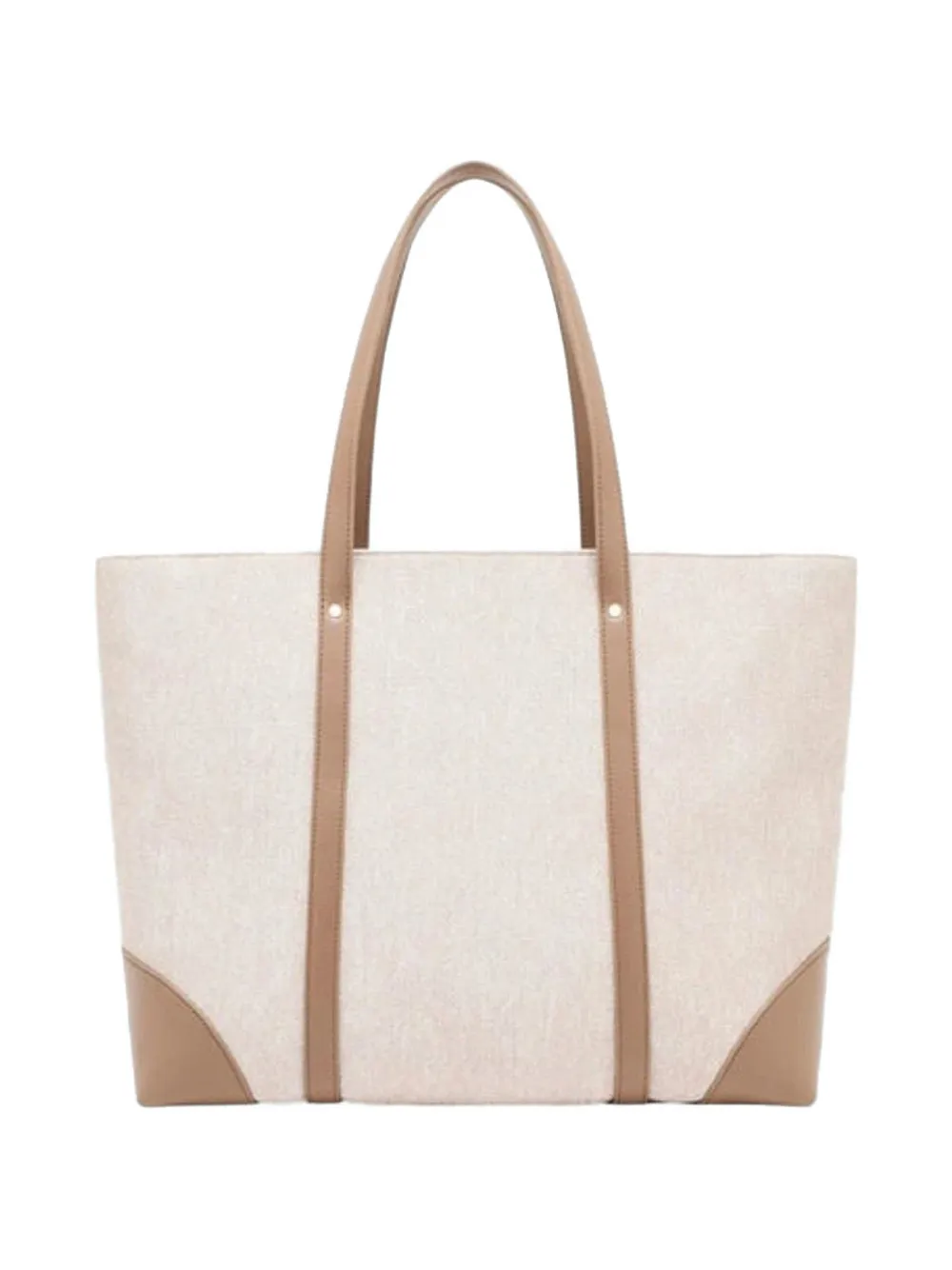 Armani Exchange Heuptas met logoplakkaat Beige