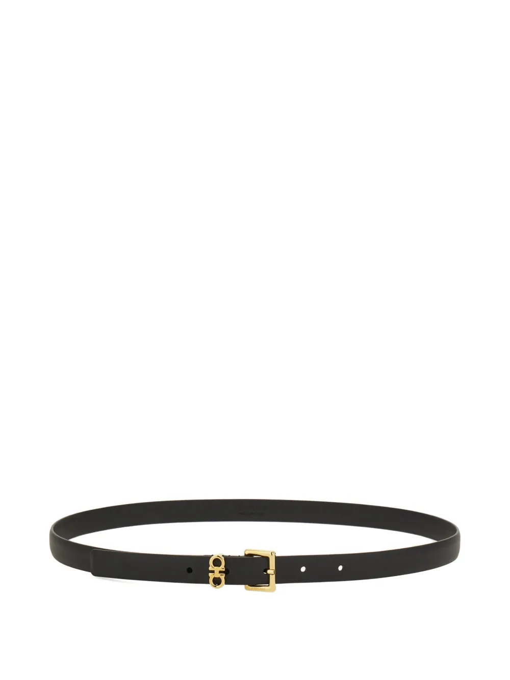 Ferragamo leather belt - Nero