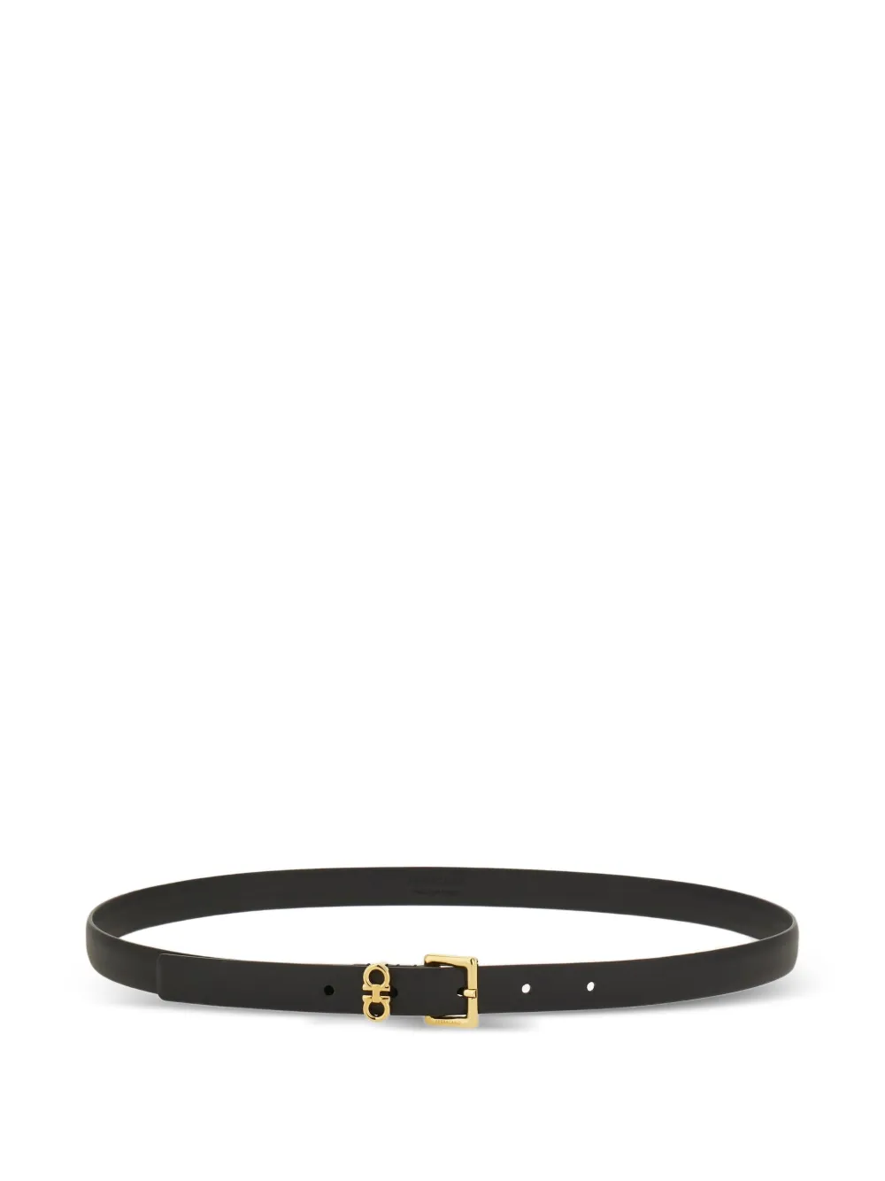 Ferragamo leather belt - Nero