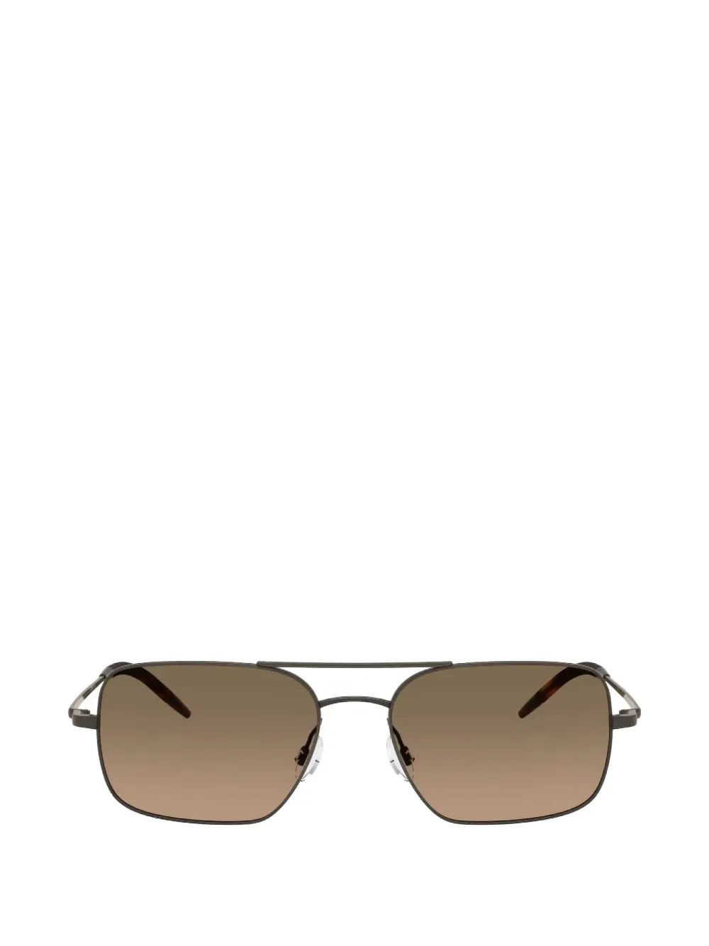 Oliver Peoples Victory II rectangle-frame sunglasses - Grigio