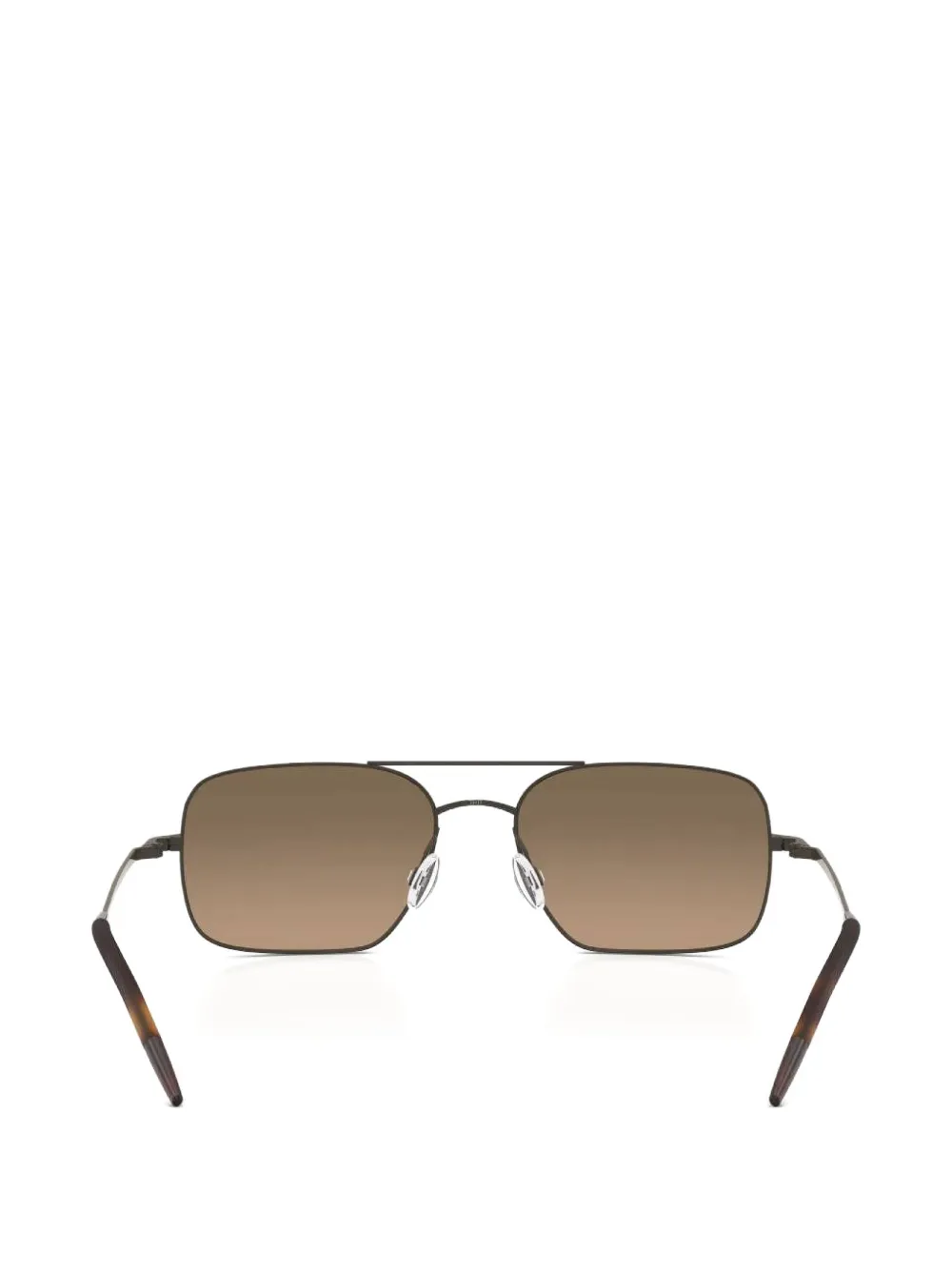 Oliver Peoples Victory II zonnebril met rechthoekig montuur Grijs