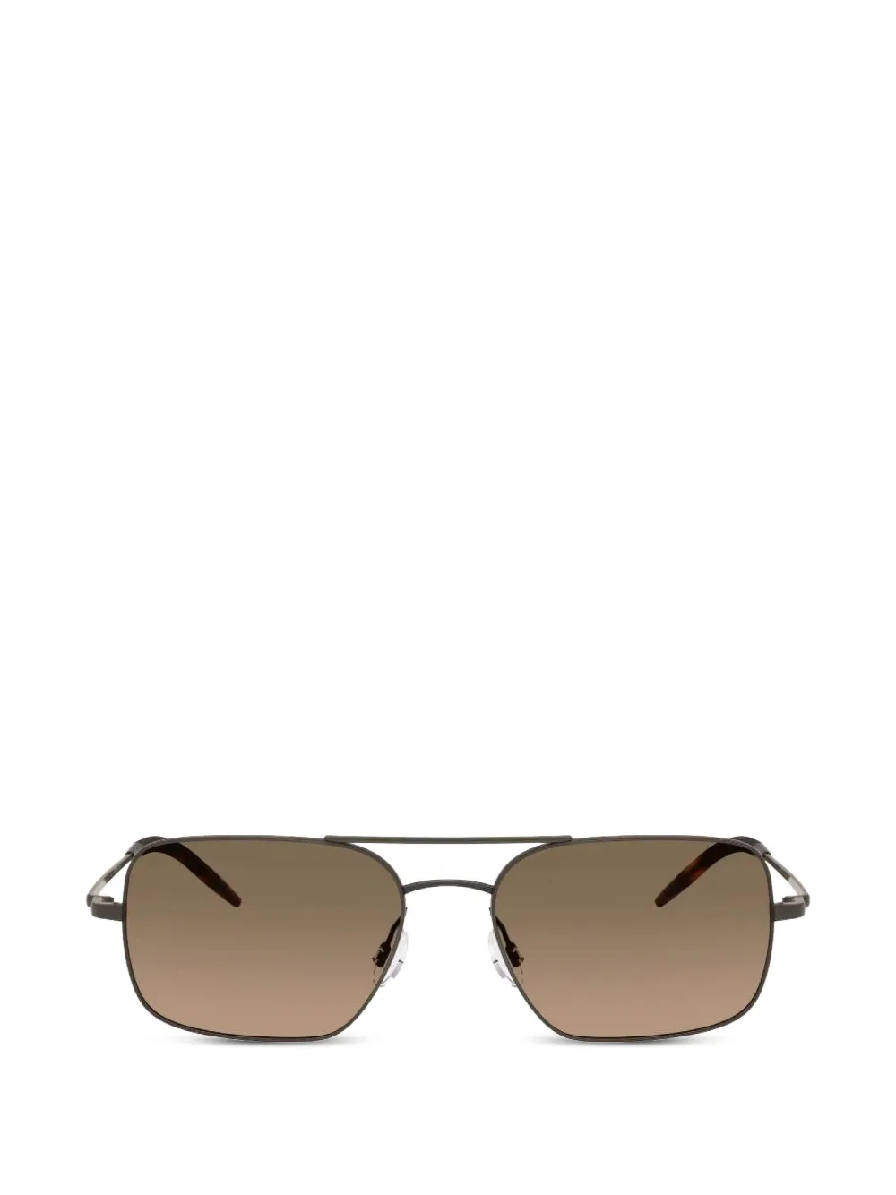 Oliver Peoples Victory II rectangle-frame sunglasses - Grigio