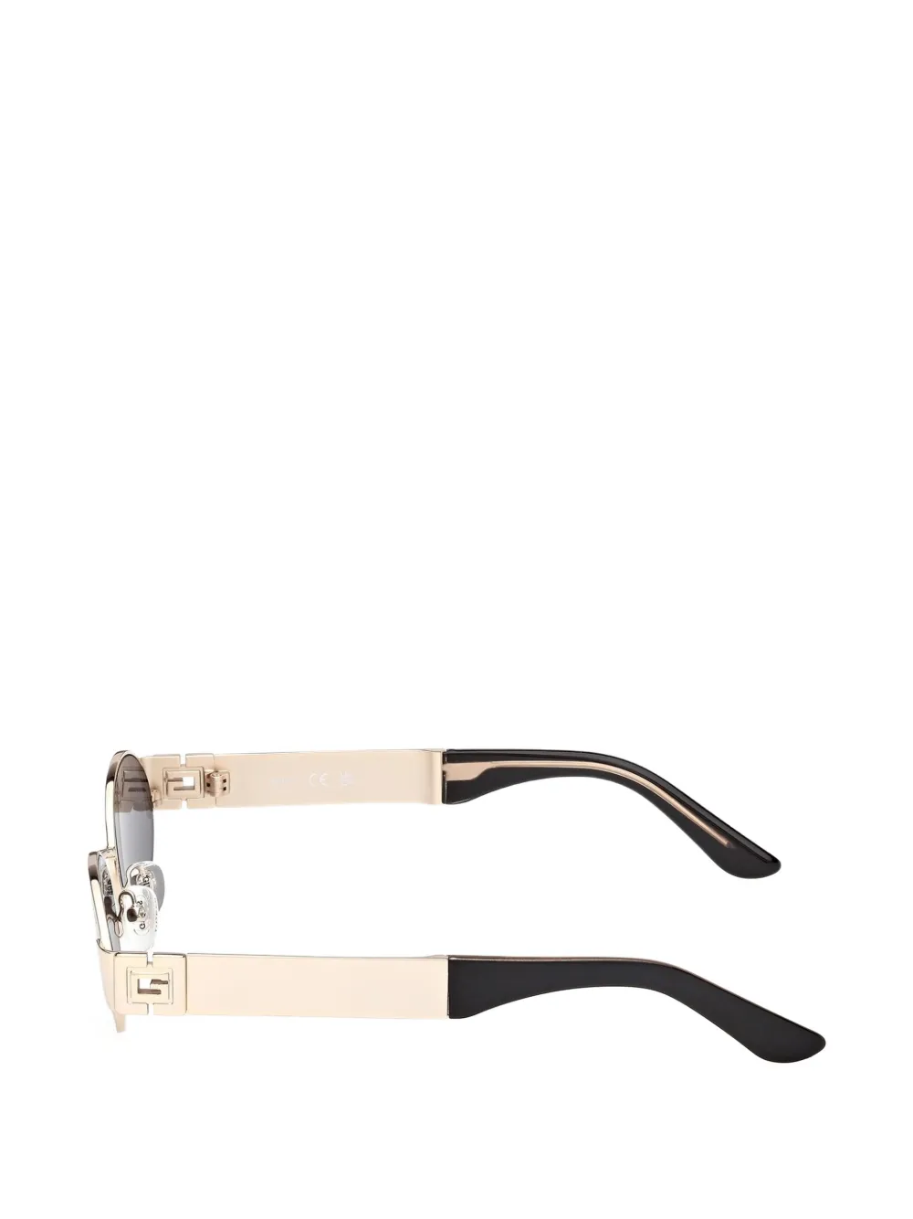 GUESS EYEWEAR Zonnebril met ovalen montuur Goud
