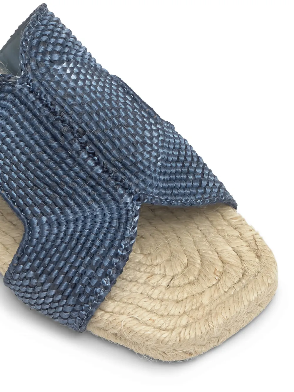 Castañer Pura geweven sandalen Blauw