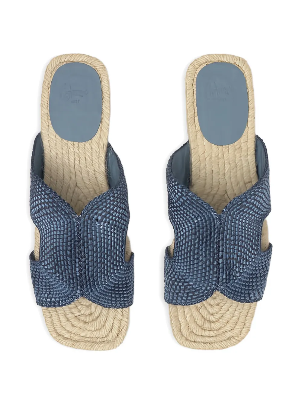 Castañer Pura geweven sandalen Blauw