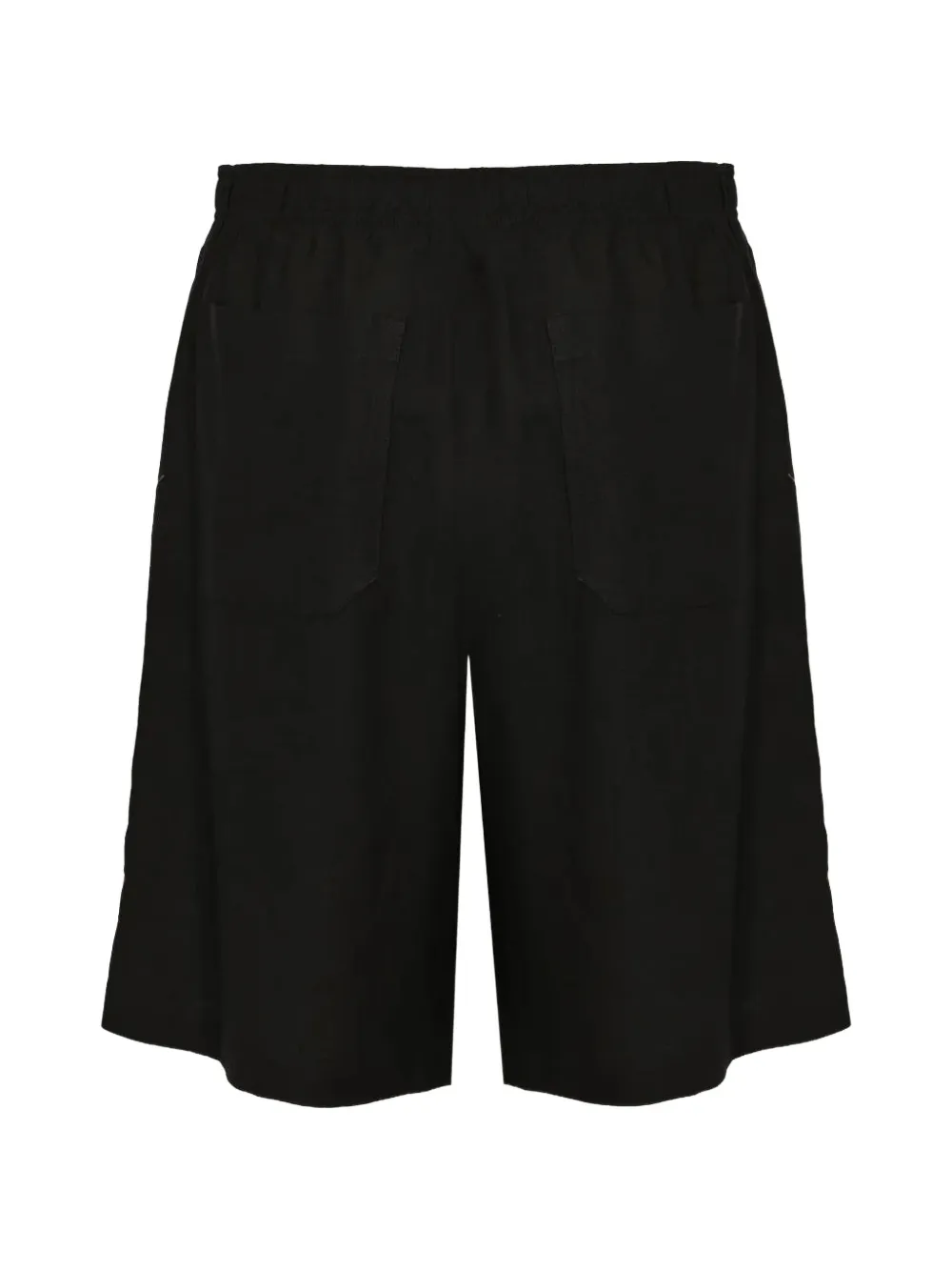 AMARANTO elasticated-waistband shorts - Nero