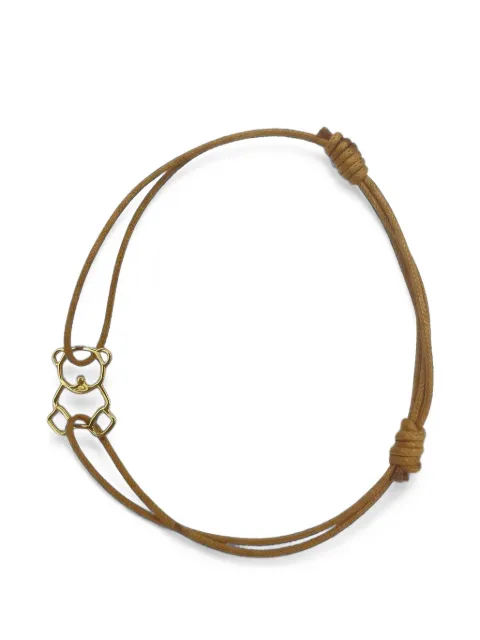 Aliita Osito Brillante bear-motif cord bracelet