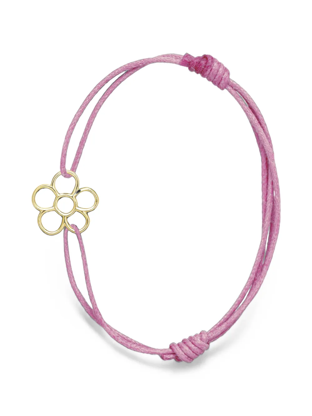 Aliita Florecita flower-charm cord bracelet - Oro