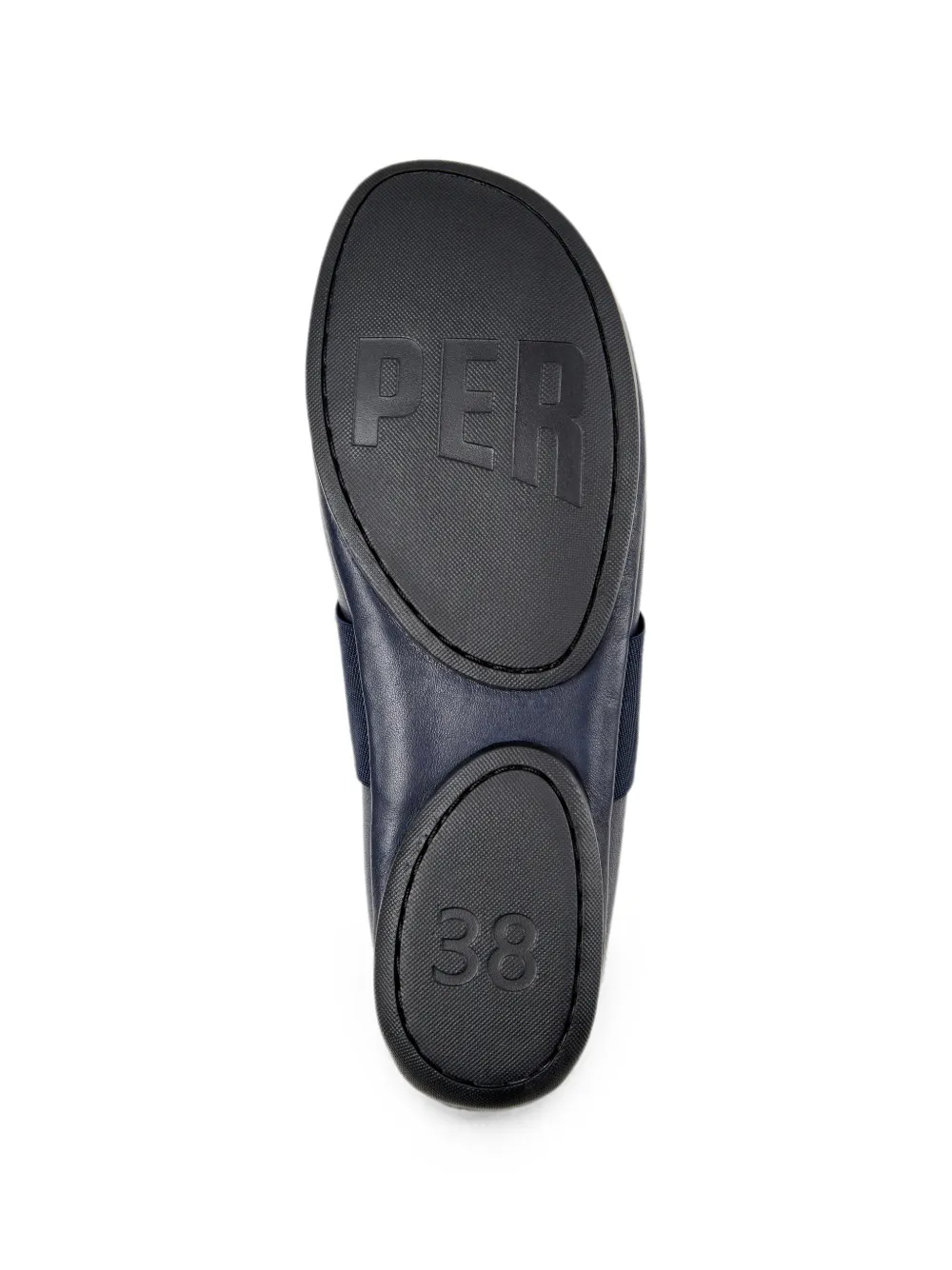 Camper Right Nina elasticated-strap ballet flats Blauw
