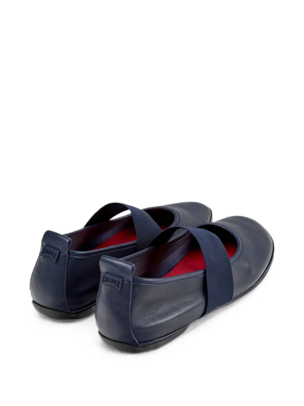 Camper Right Nina elasticated-strap ballet flats Blauw