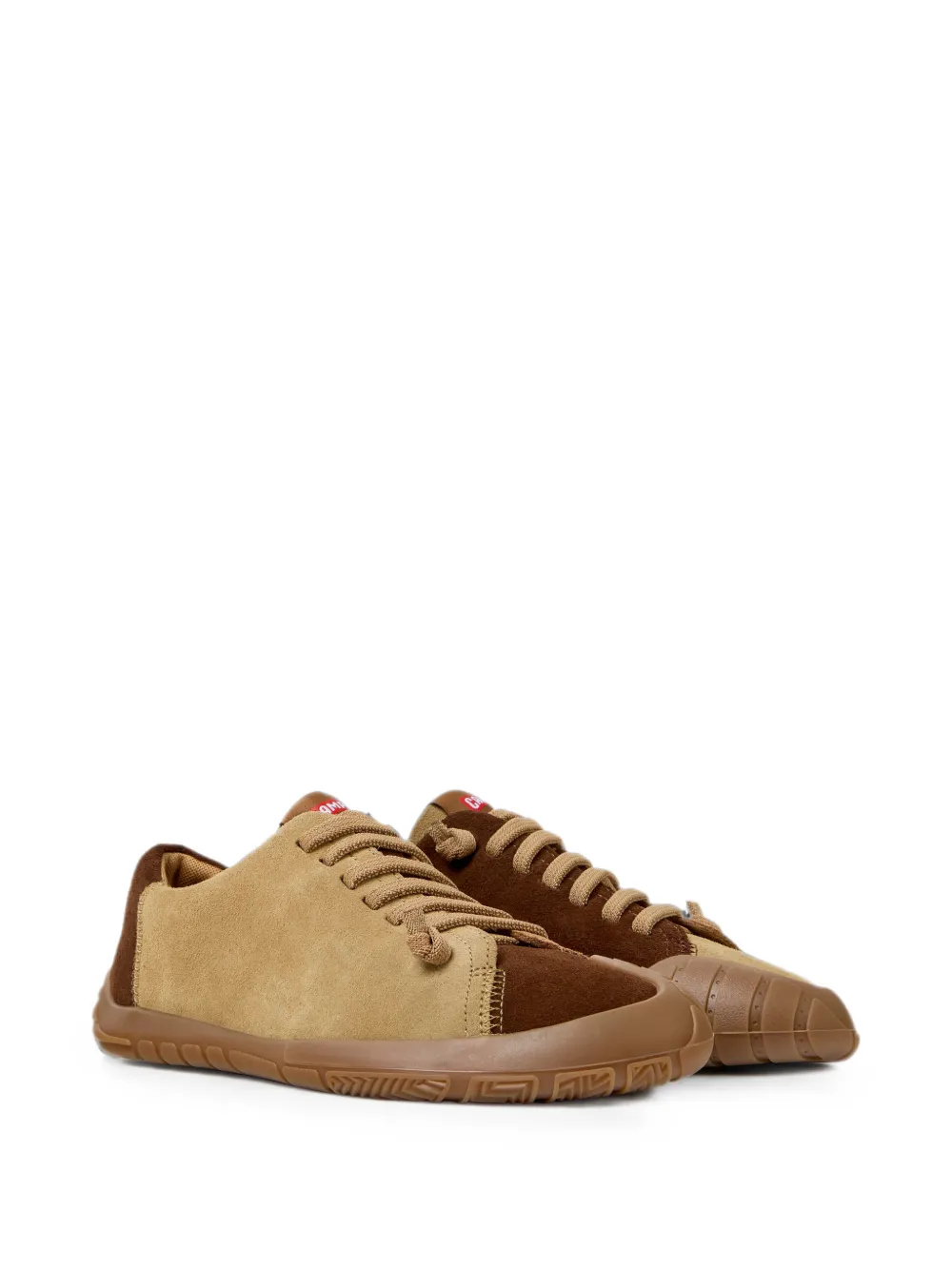 Camper Peu Path+ Twins suede sneakers Beige