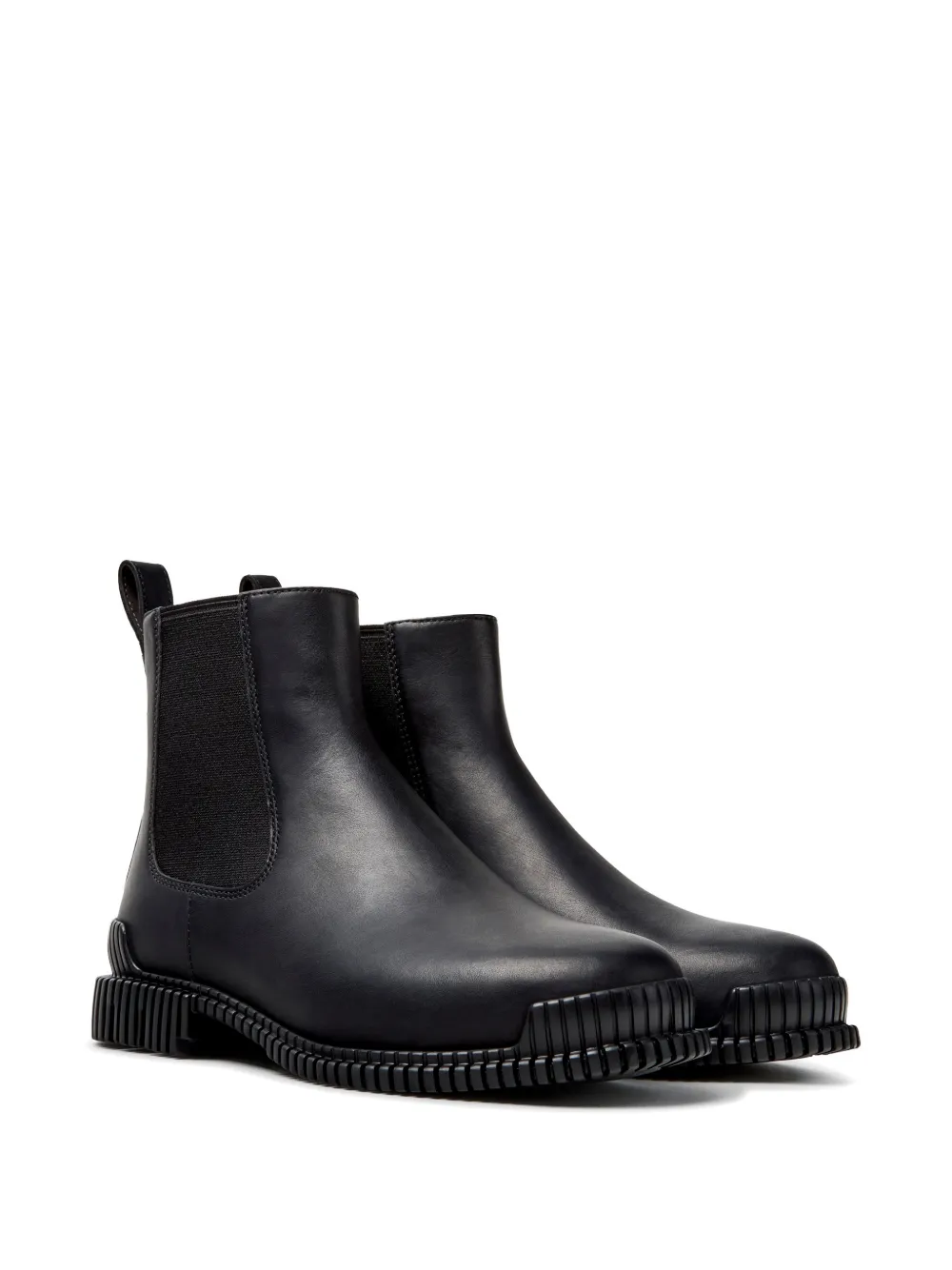 Camper Pix leather ankle boots Zwart