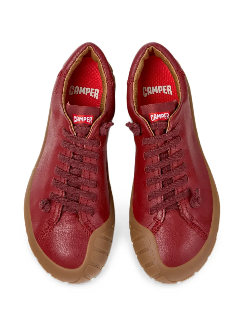 Camper Peu Path+ leather sneakers Rood