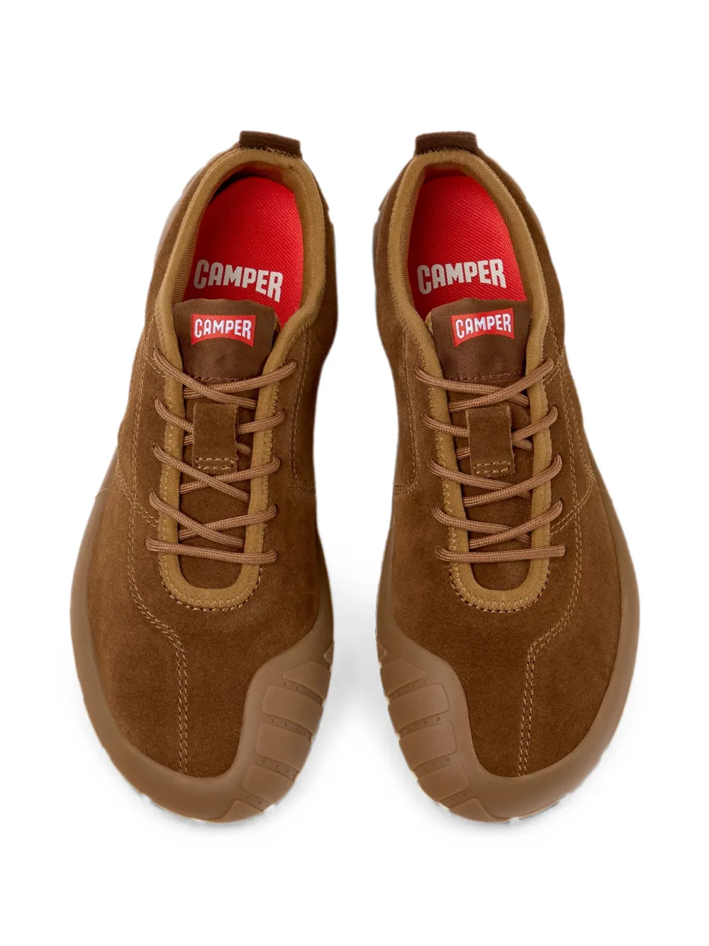 Camper Peu Path suede sneakers Bruin