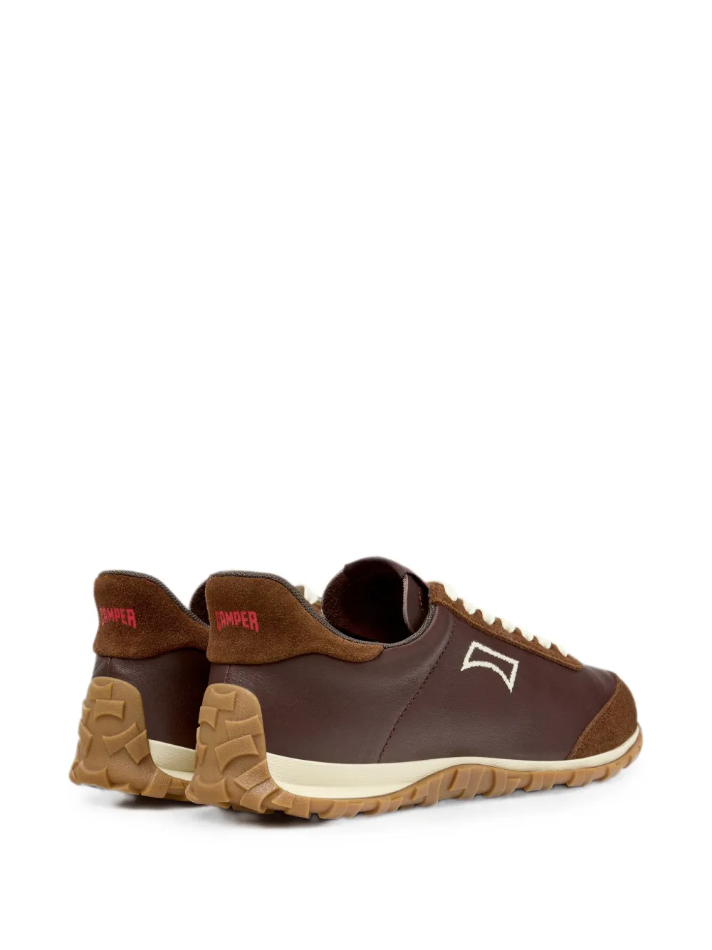Camper Drift Walk leather sneakers Bruin