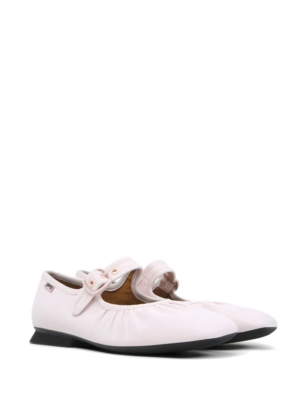 Camper Casi Myra buckle-fastening ballet flats Roze