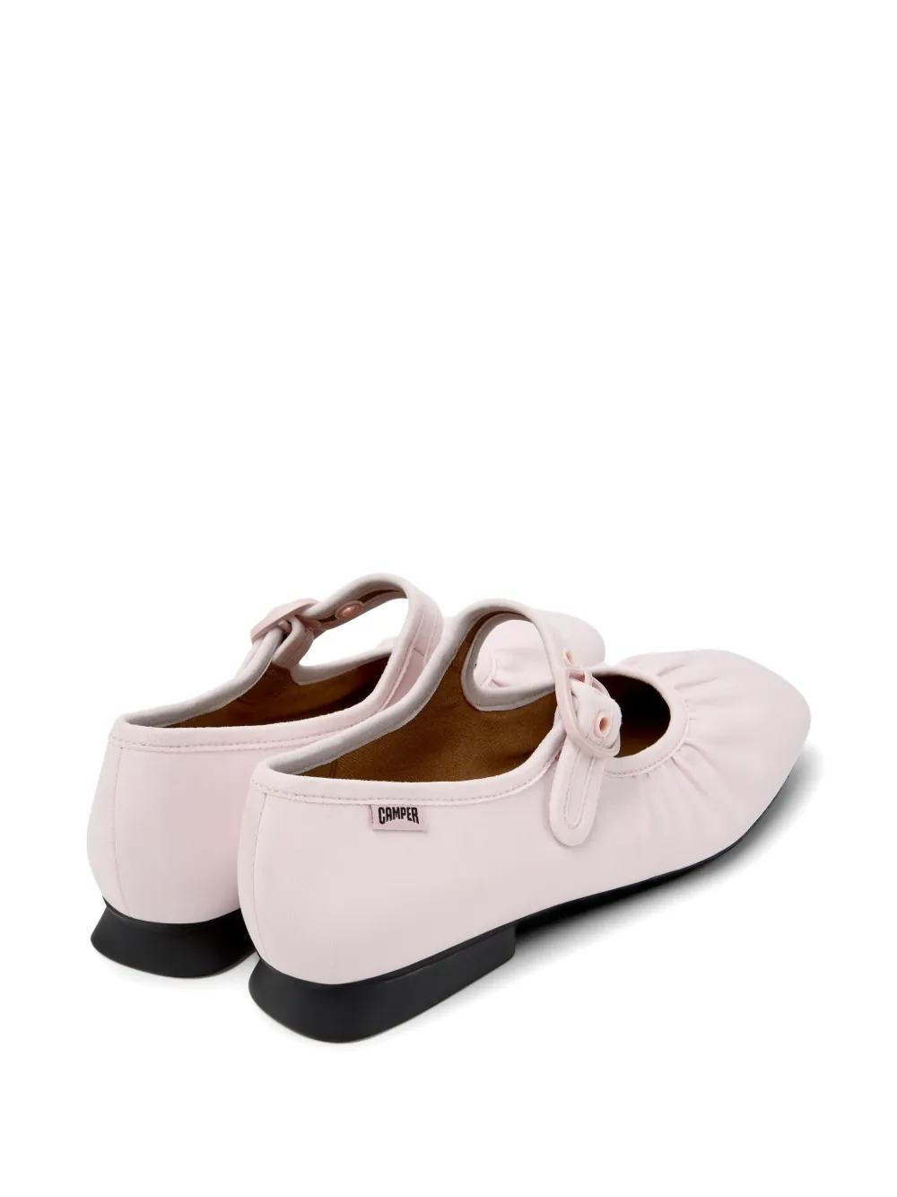 Camper Casi Myra buckle-fastening ballet flats Roze