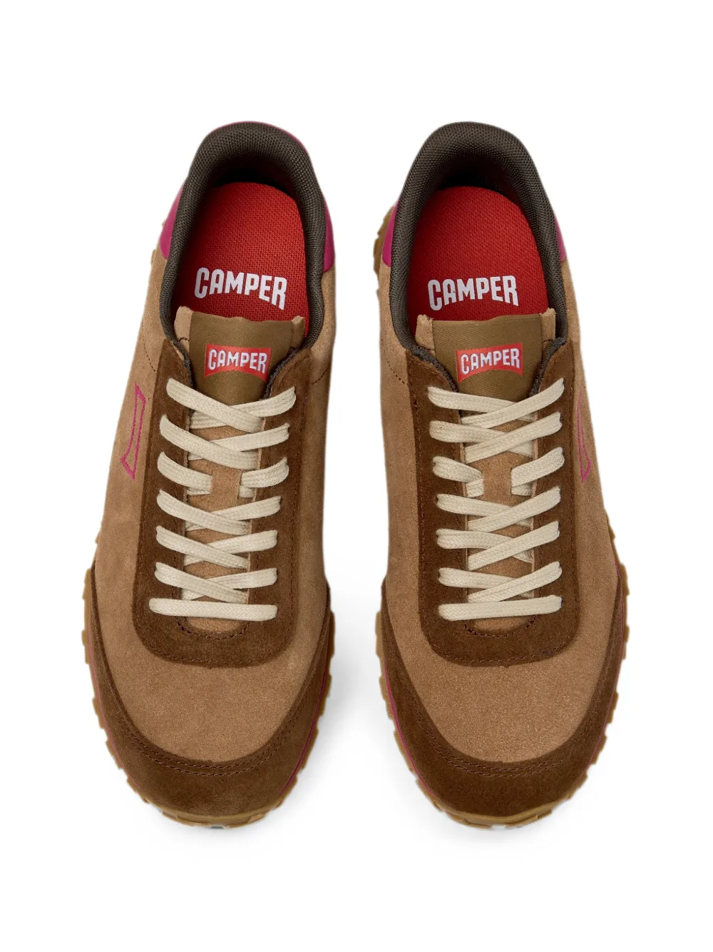 Camper Drift Walk suede sneakers Bruin