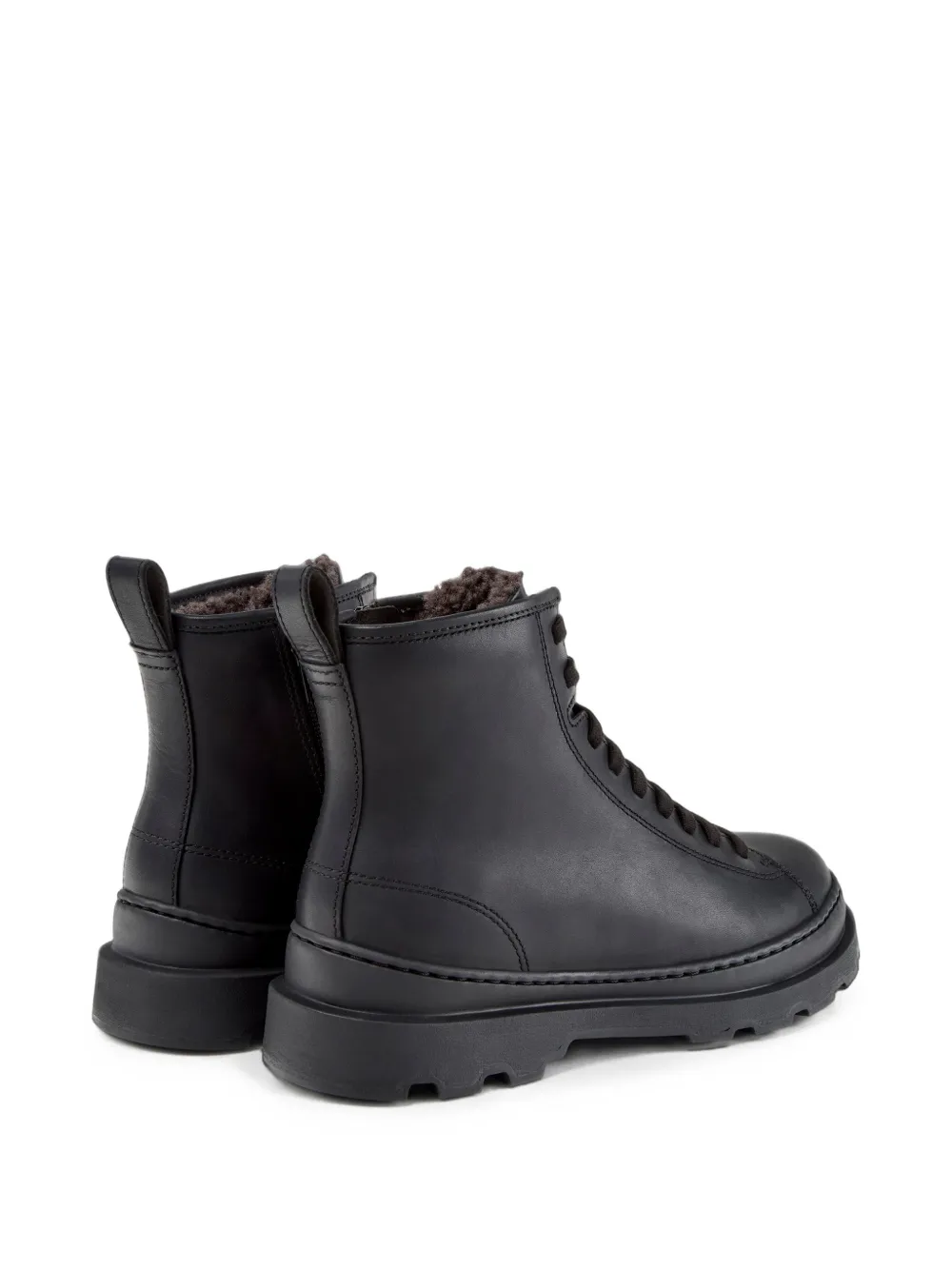 Camper Brutus lace-up boots Zwart