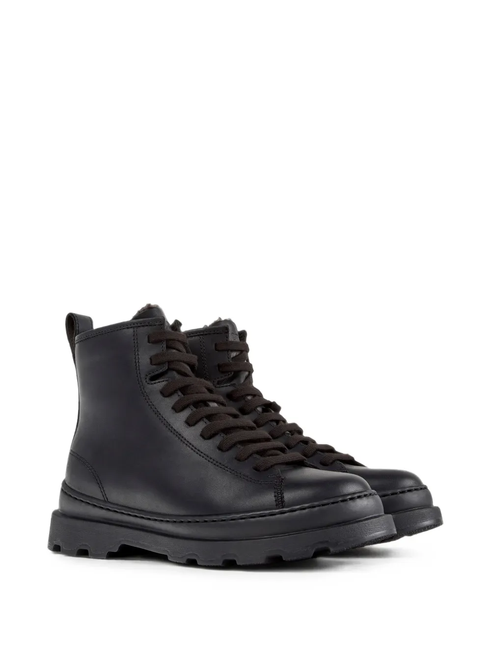 Camper Brutus lace-up boots Zwart