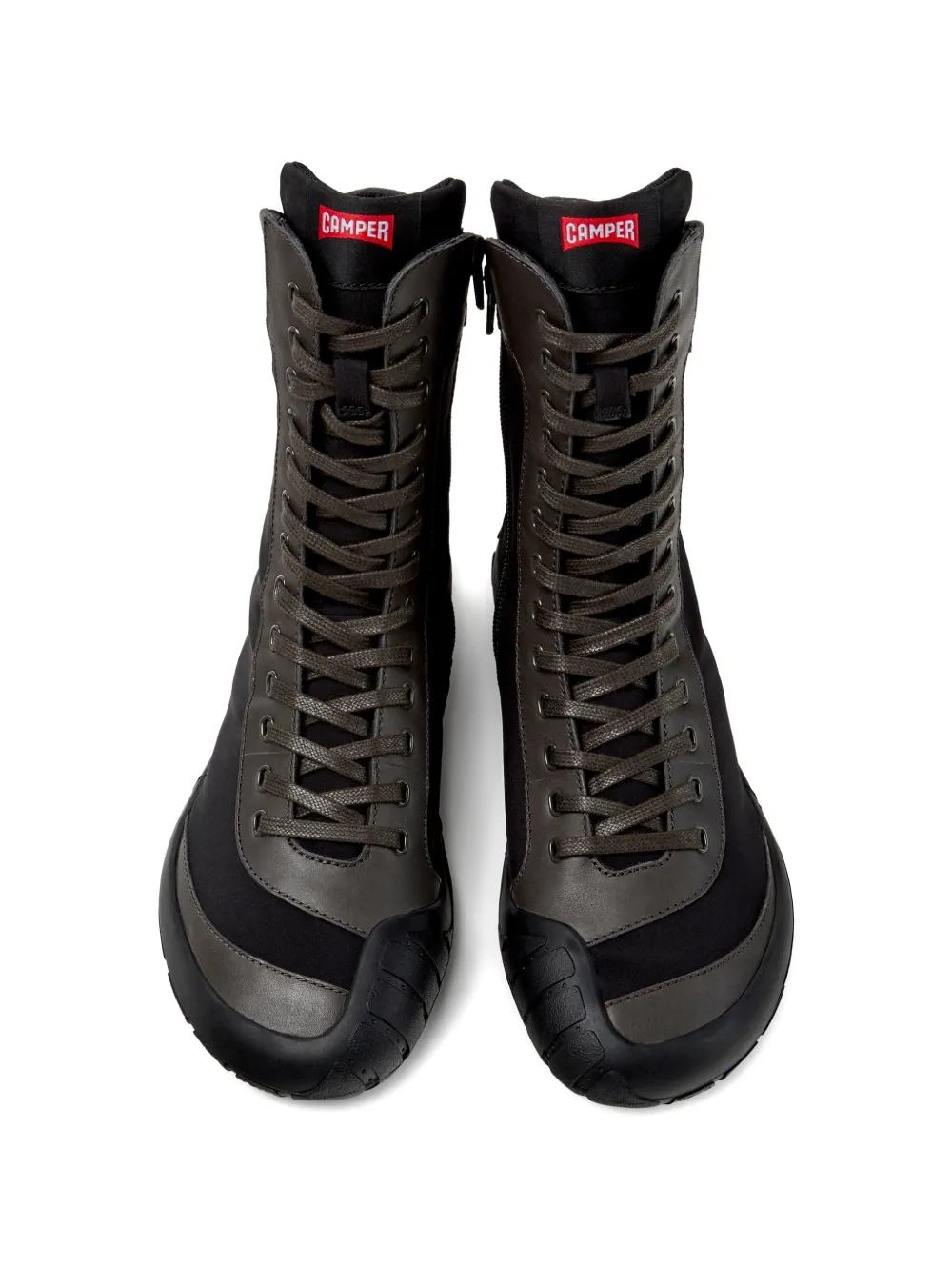 Camper Peu Path+ lace-up ankle boots Zwart