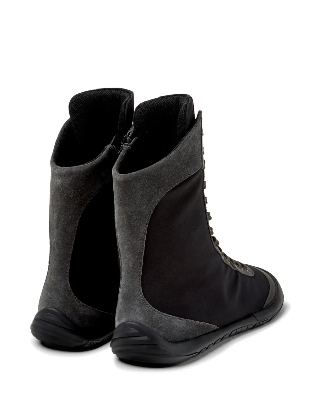 Camper Peu Path+ lace-up ankle boots Zwart