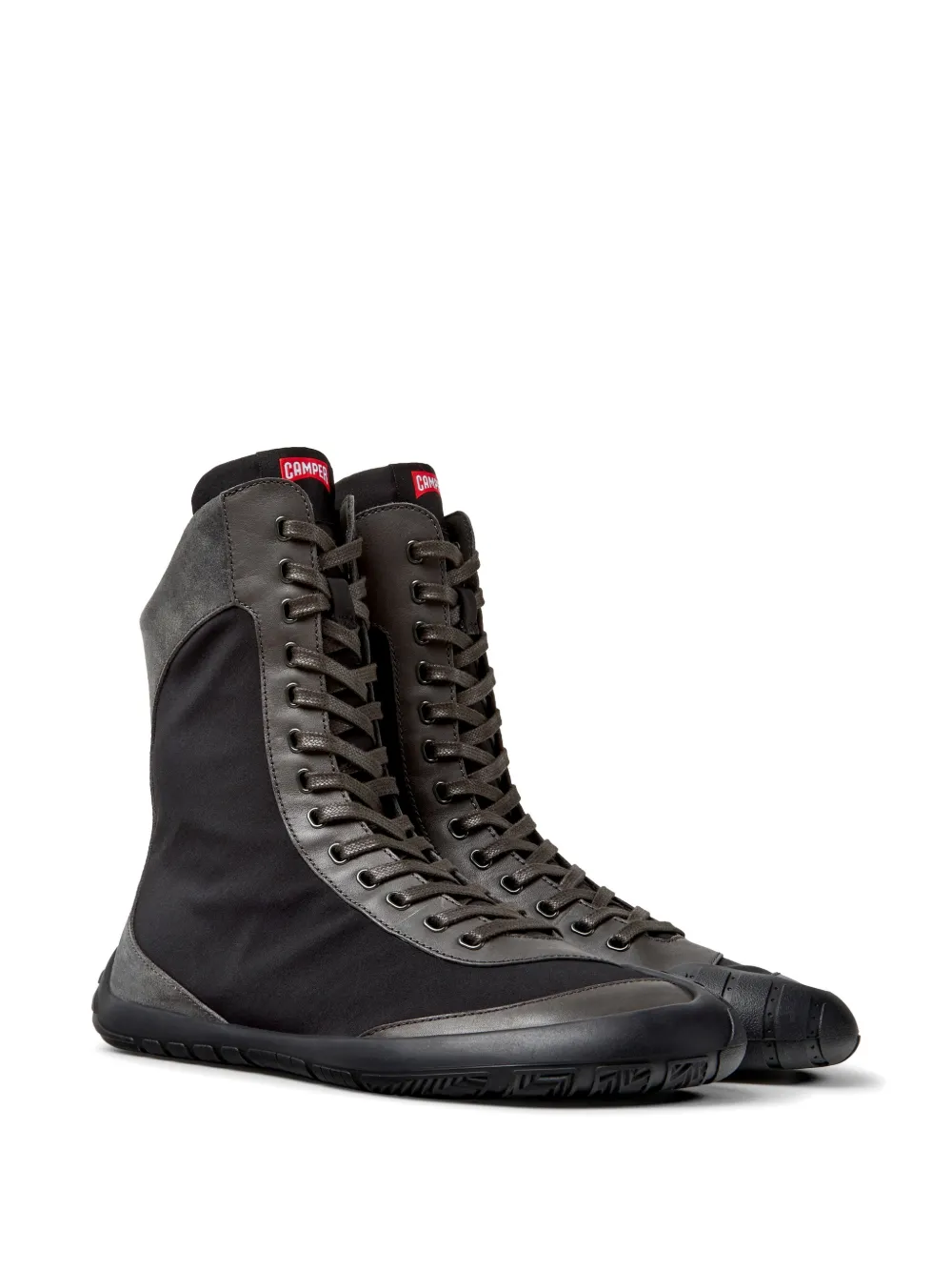 Camper Peu Path+ lace-up ankle boots Zwart