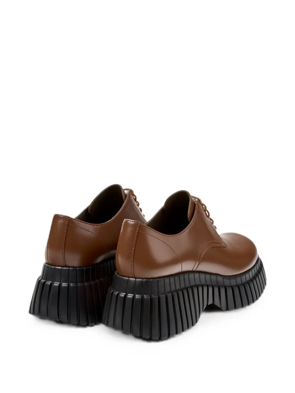 Camper Pix BCN derby schoenen met plateauzool Bruin