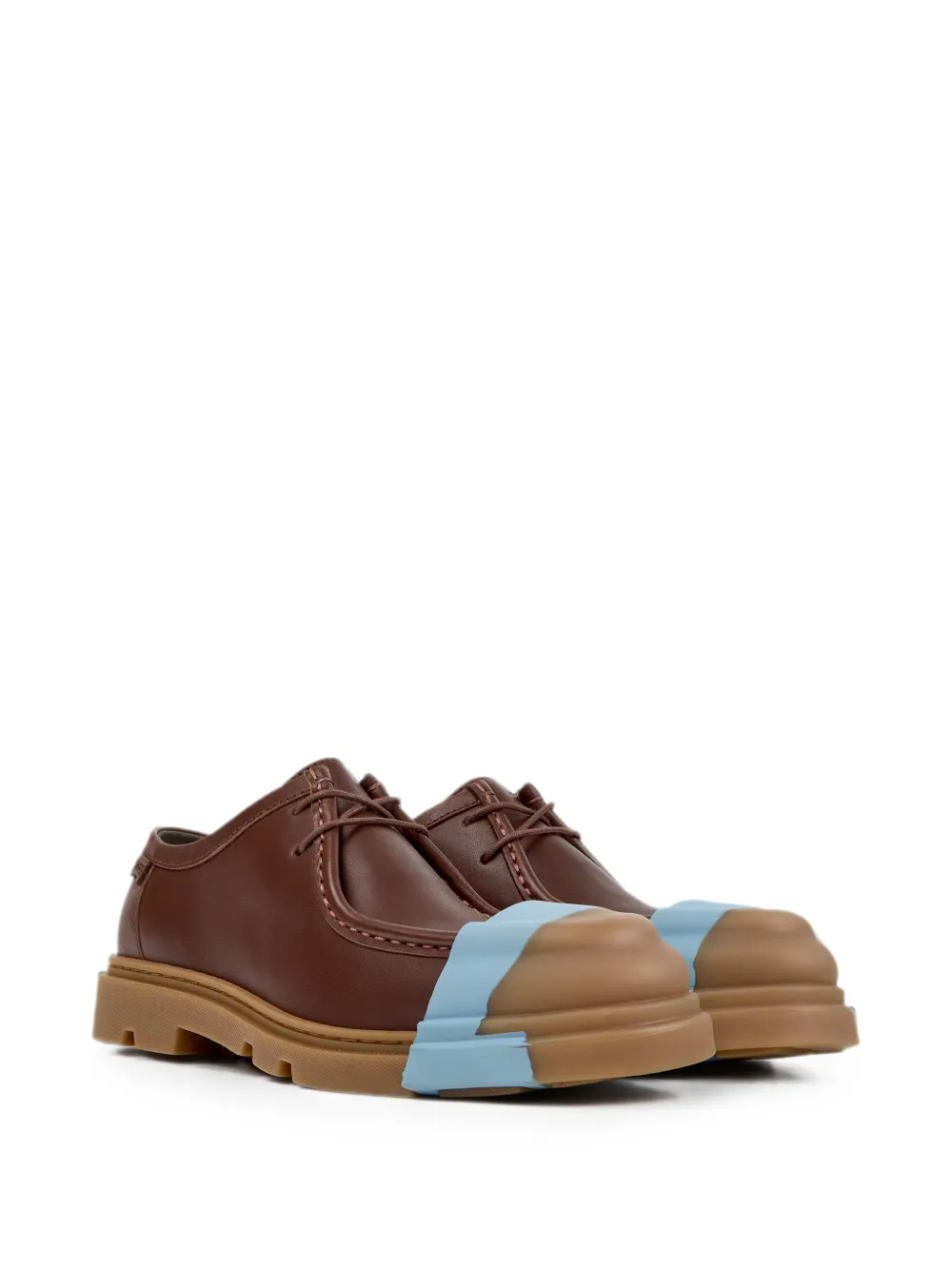 Camper Junction leren Derby schoenen Bruin
