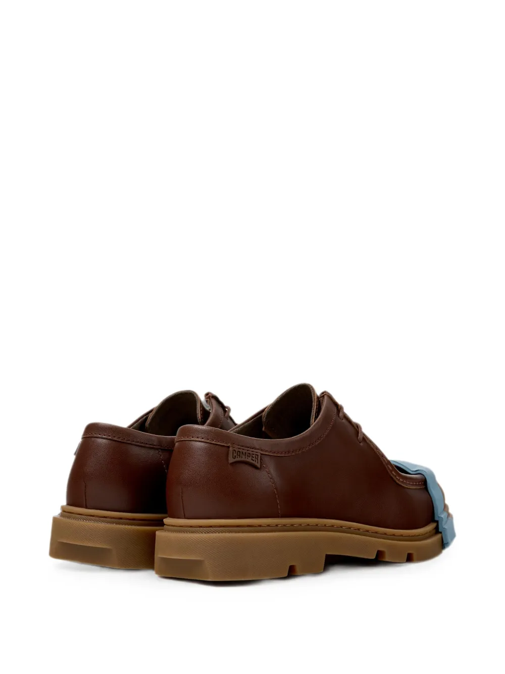 Camper Junction leren Derby schoenen Bruin
