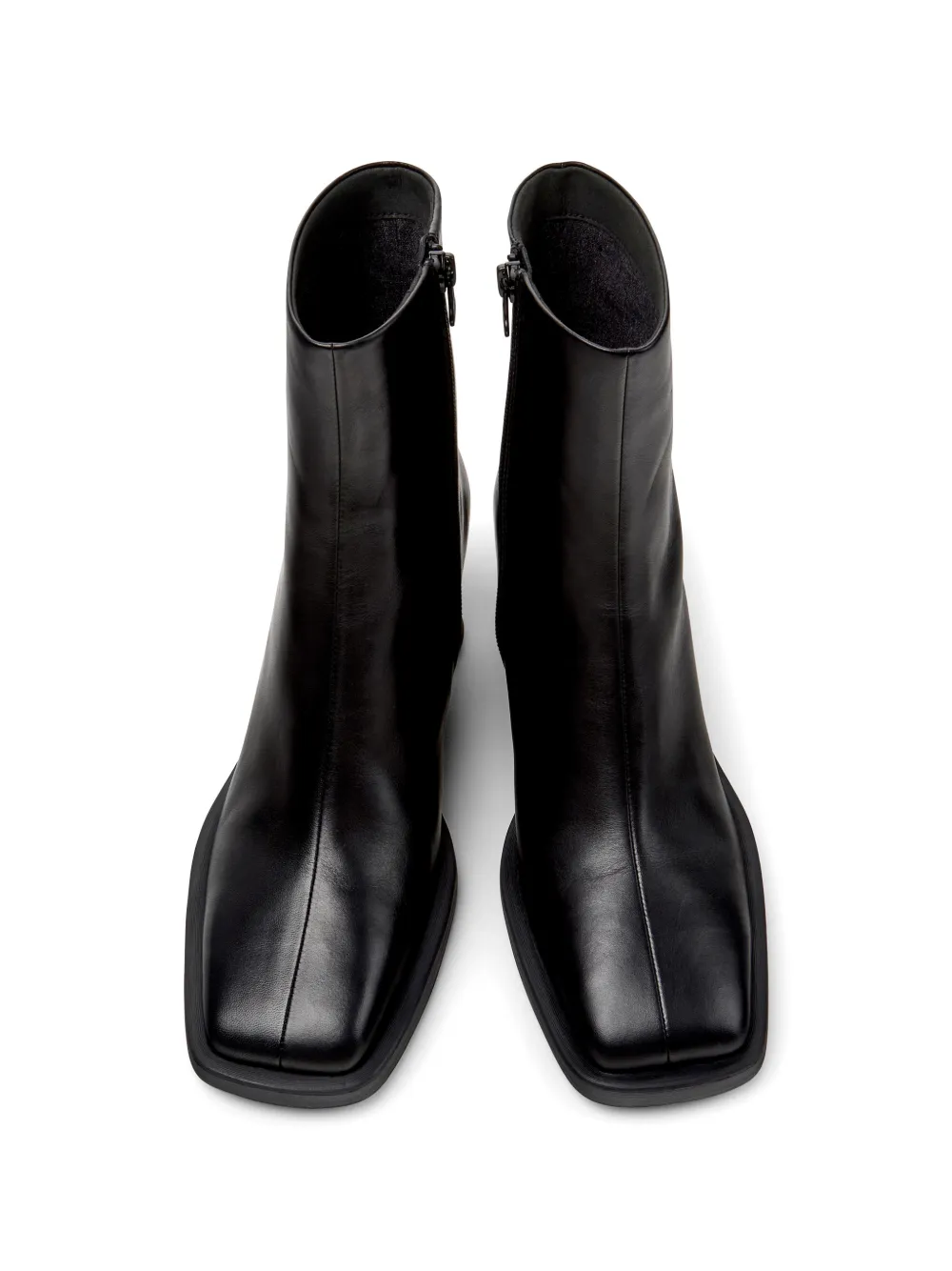 Camper Louise wedge-heel ankle boots Zwart
