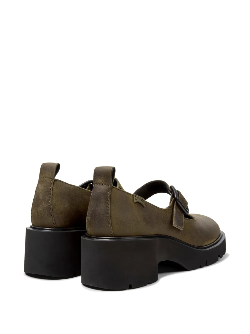 Camper Milah leather loafers Groen