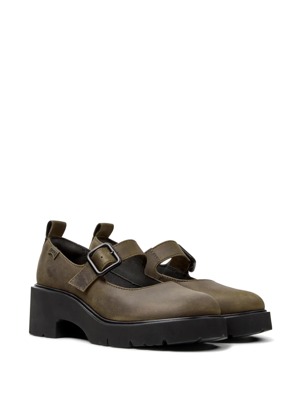 Camper Milah leather loafers Groen
