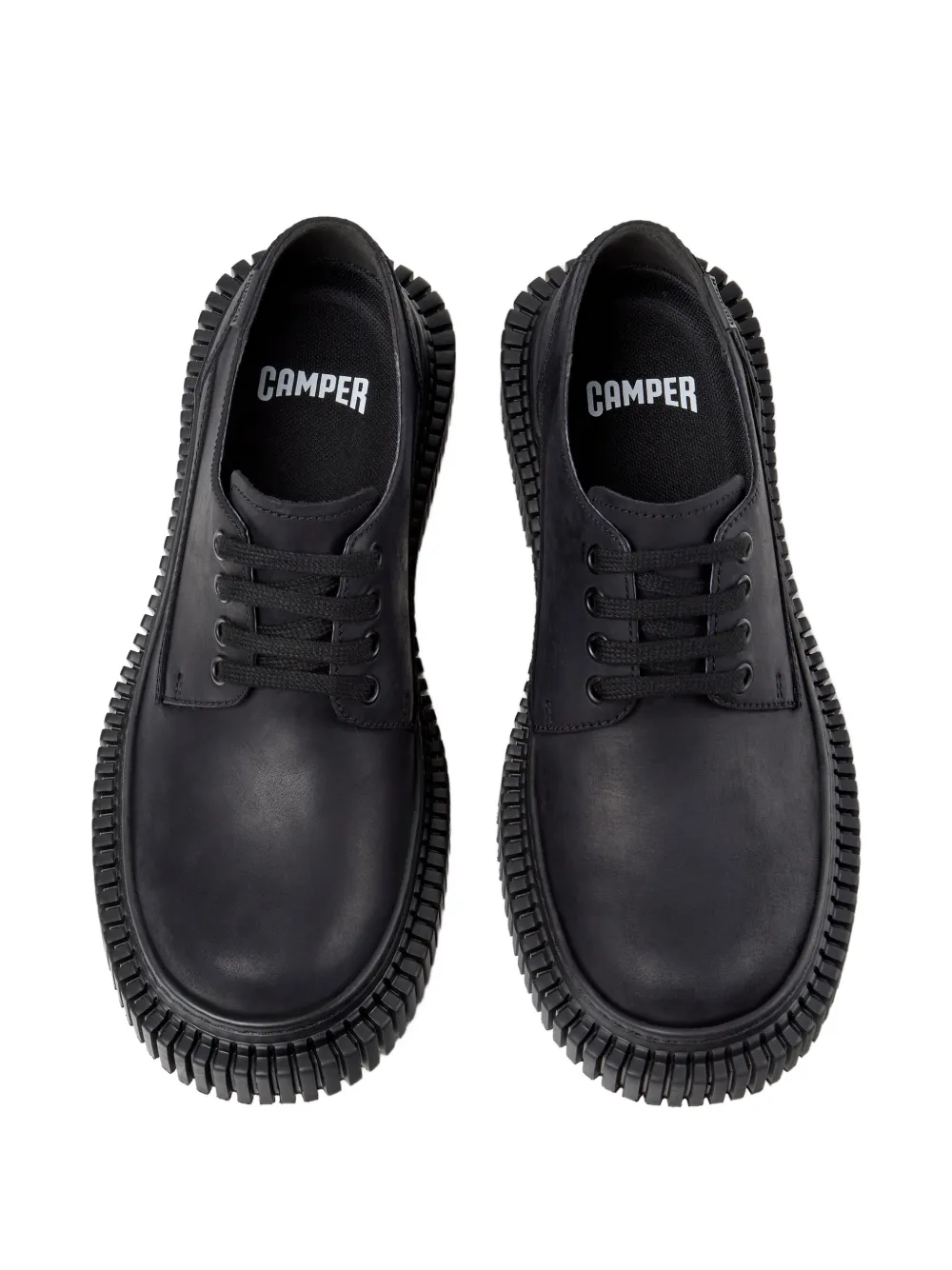 Camper Pix Berlin derby schoenen Zwart