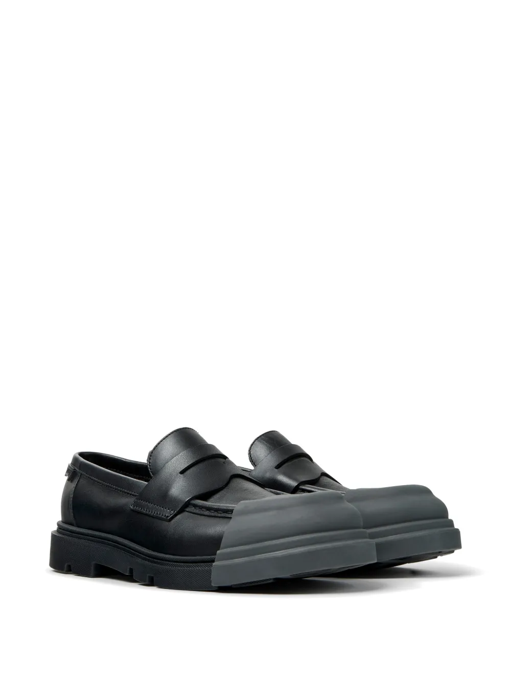 Camper Junction leather loafers Zwart