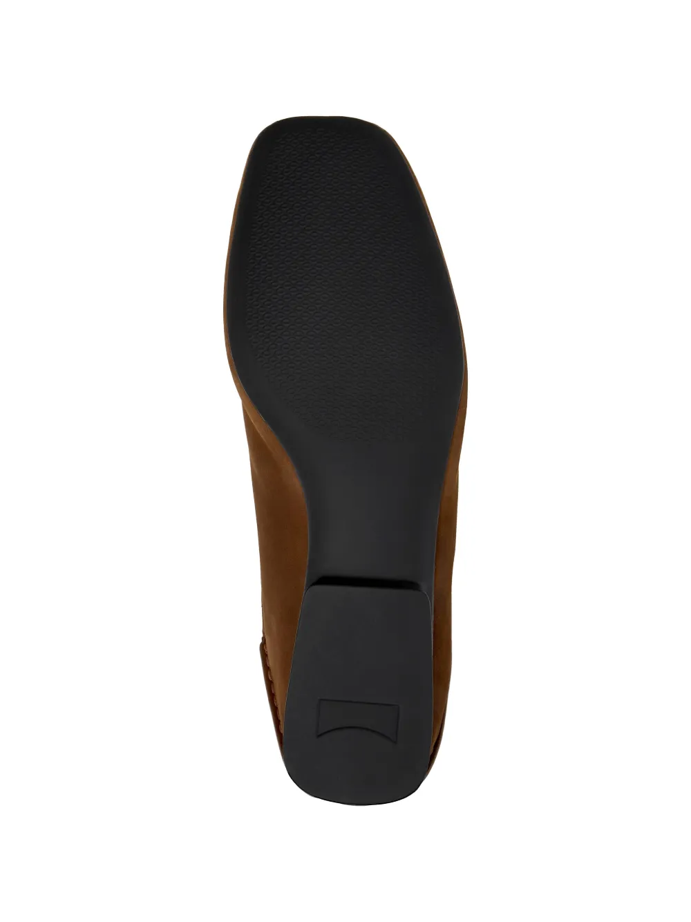 Camper Casi Myra nubuck leather ballet flats Bruin