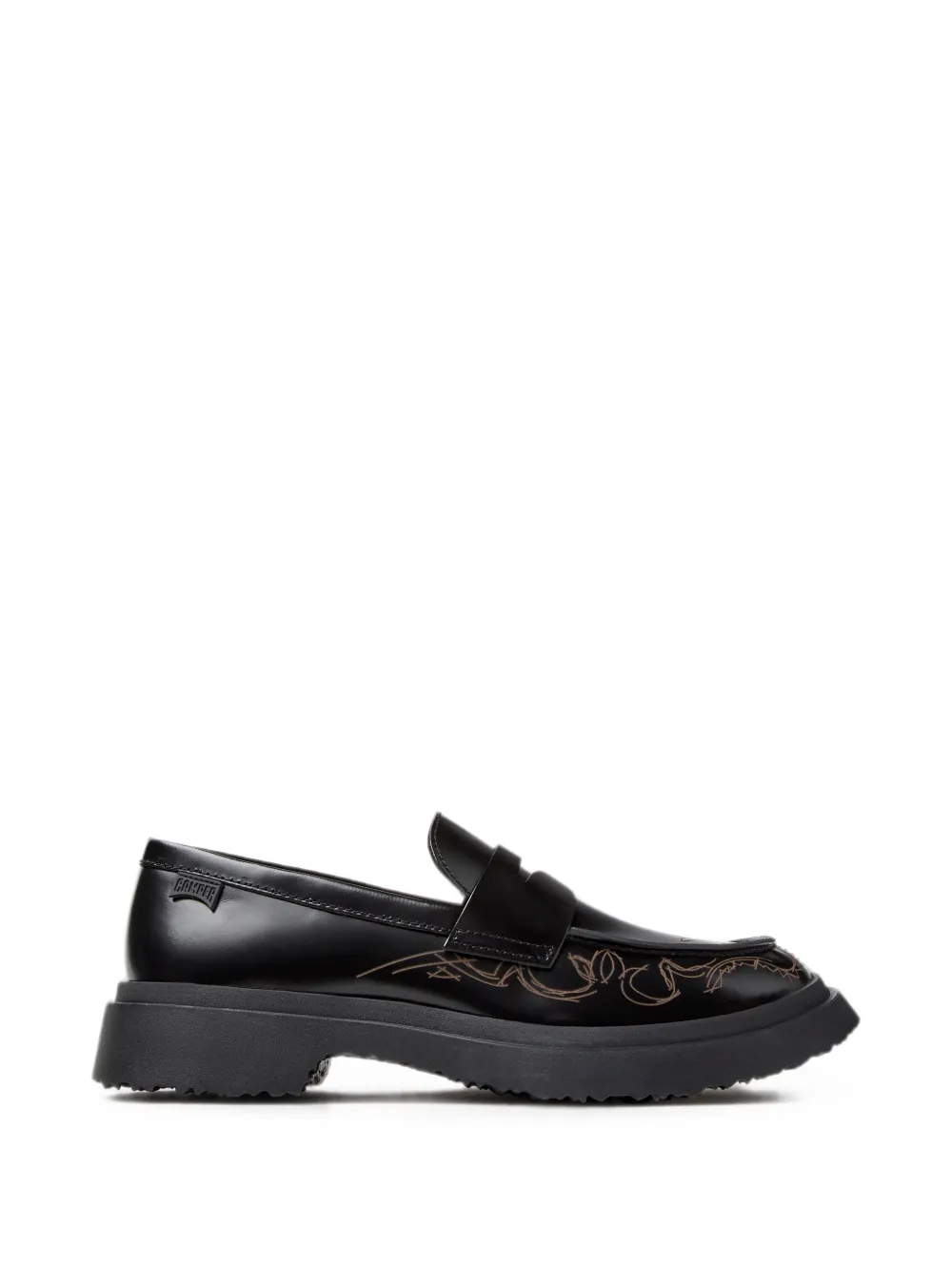 Camper Walden leather loafers - Nero