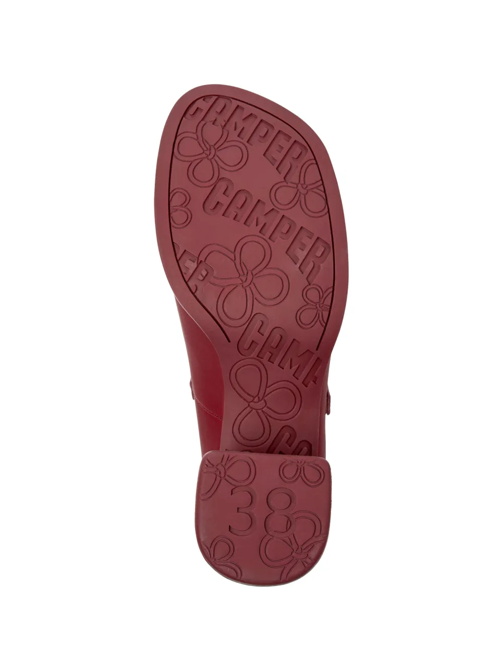 Camper Kora pumps met gespbandje Rood