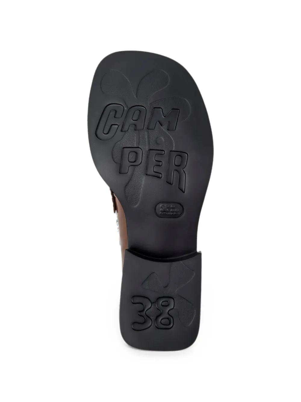 Camper Twins fringed loafers Zwart